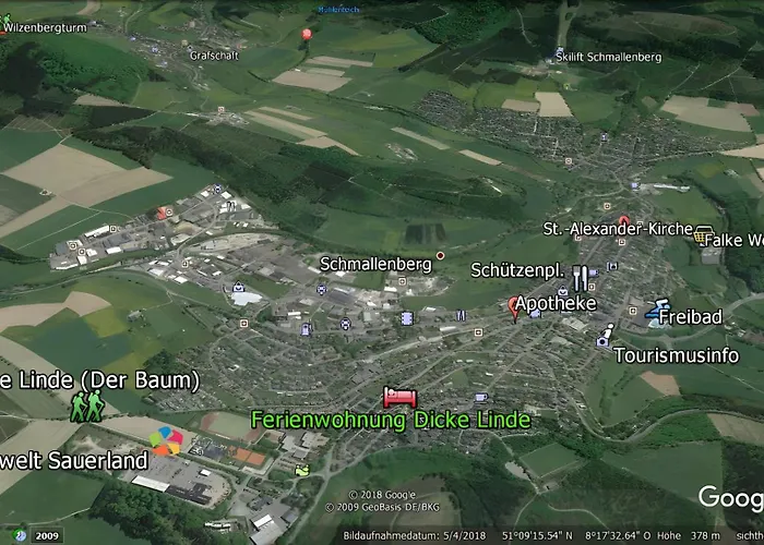 Апартаменты Dicke Linde, 55qm